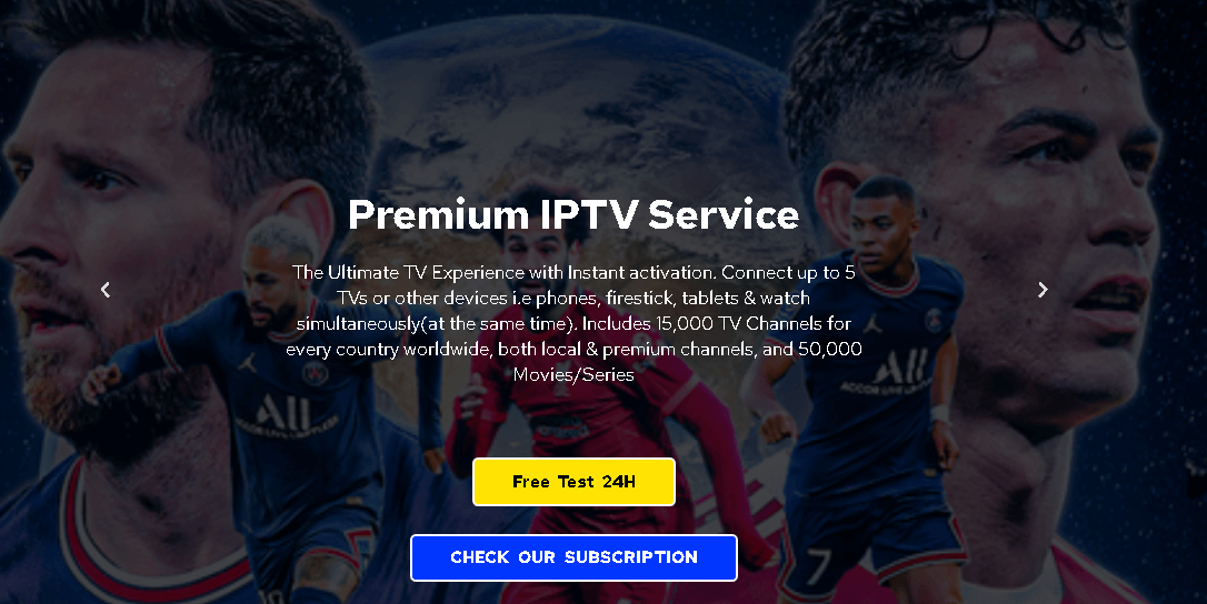 Best IPTV Subscriptions - Free trial 24 hours - Shopiptvnow.com